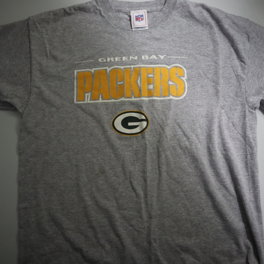 NFL Green Bay Packers Youth XL Long Sleeve Gray Shirt